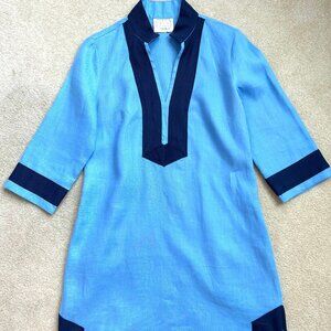 Sail to Sable Linen Tunic Dress